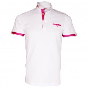 Polo col officierSOUTHAMPTON Andrew Mc Allister TM4-WHITE